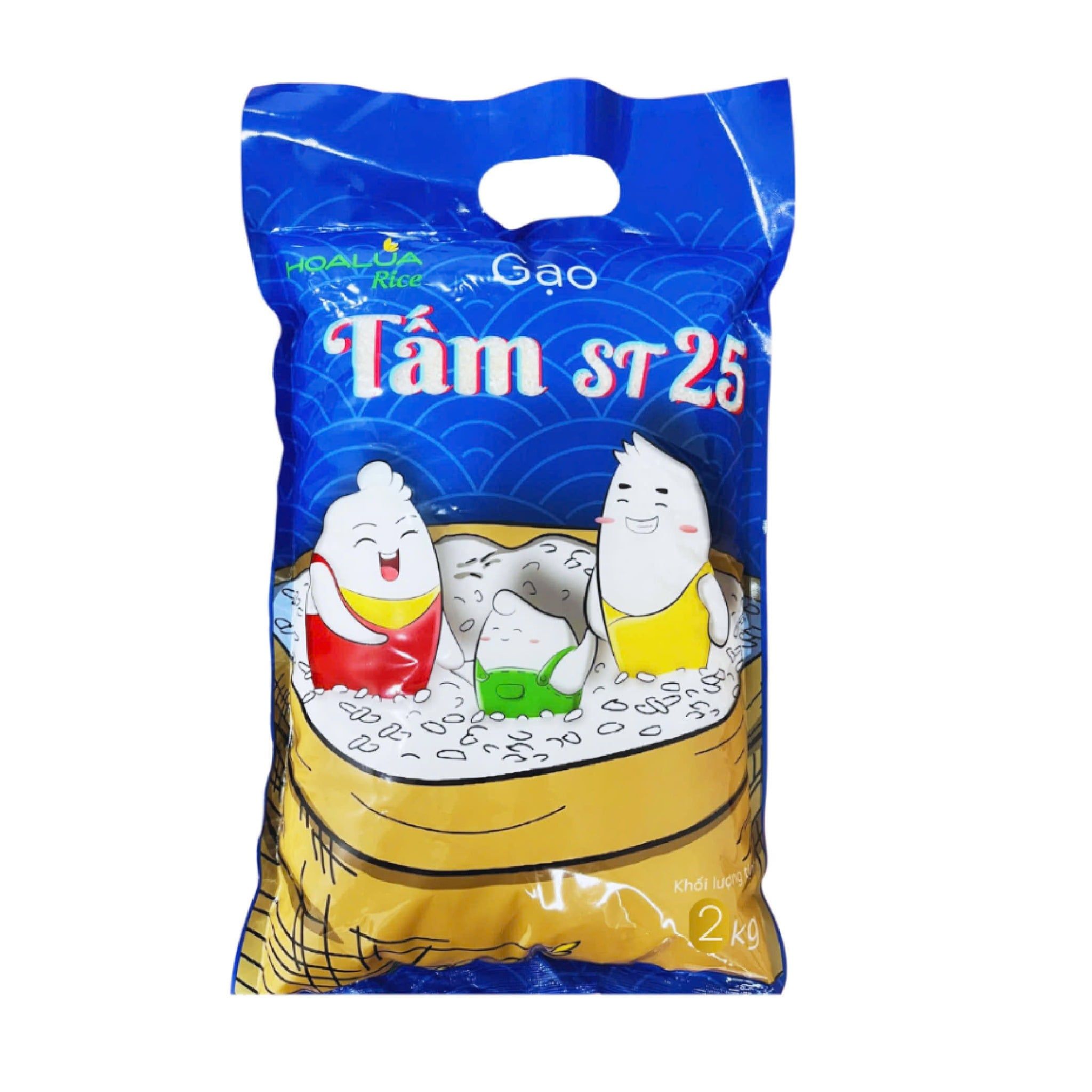 Gạo Tấm ST25 HOALUA Rice - Dẻo mềm, thơm ngon TAMST25-2KG