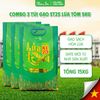 Combo 3 túi gạo ST25 Lúa Tôm 5kg/ túi (Tổng đơn 15kg) Dẻo mềm, thơm ngon, cao cấp