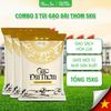 Combo 3 túi gạo Đài Thơm 5kg/ túi (Tổng đơn 15kg) Tơi xốp, mềm cơm, thơm nhẹ chính hãng