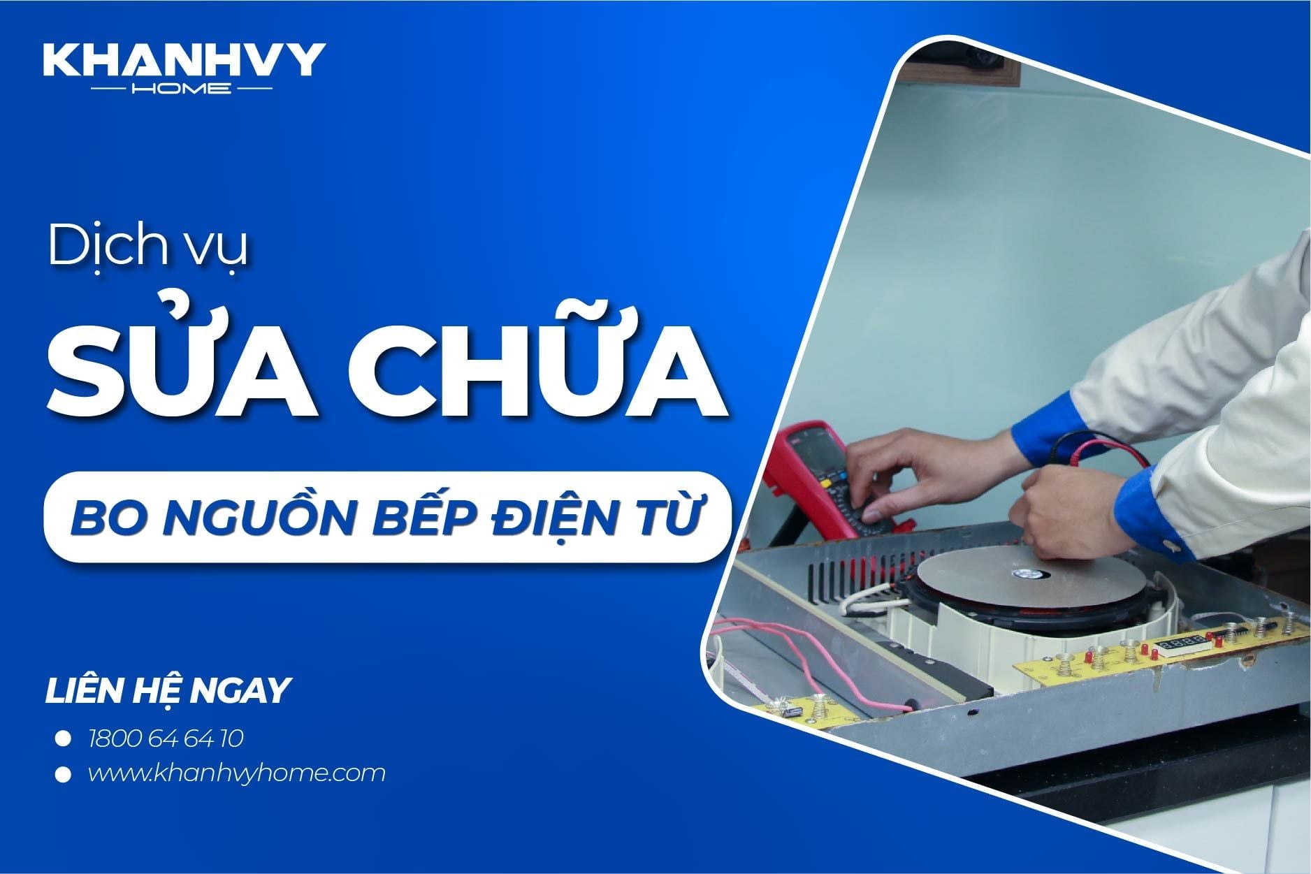  Sửa bo nguồn bếp điện từ 