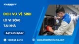  Vệ sinh Lò vi sóng 