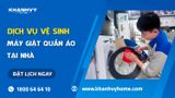  Vệ sinh Máy giặt 