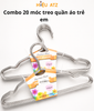  Combo 20 móc quần áo trẻ em 