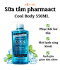 Sữa Tắm Nam Pharmact Tonic 550ml