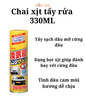 Chai Xịt Tẩy Rửa Dầu Mỡ Rinrei 330ml