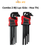  Combo 2 Bộ Lục Giác Và Hoa Thị 