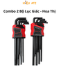  Combo 2 Bộ Lục Giác Và Hoa Thị 