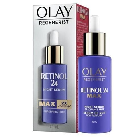  B293- Serum Dưỡng Da Ban Đêm Olay Regenerist Retinol 24 Night Max 40ml 