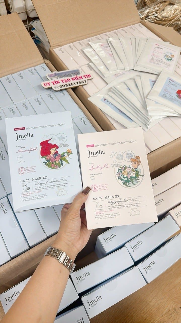  Mặt nạ Jmella phiên bản hoạt hình 1 hộp 10 miếng 