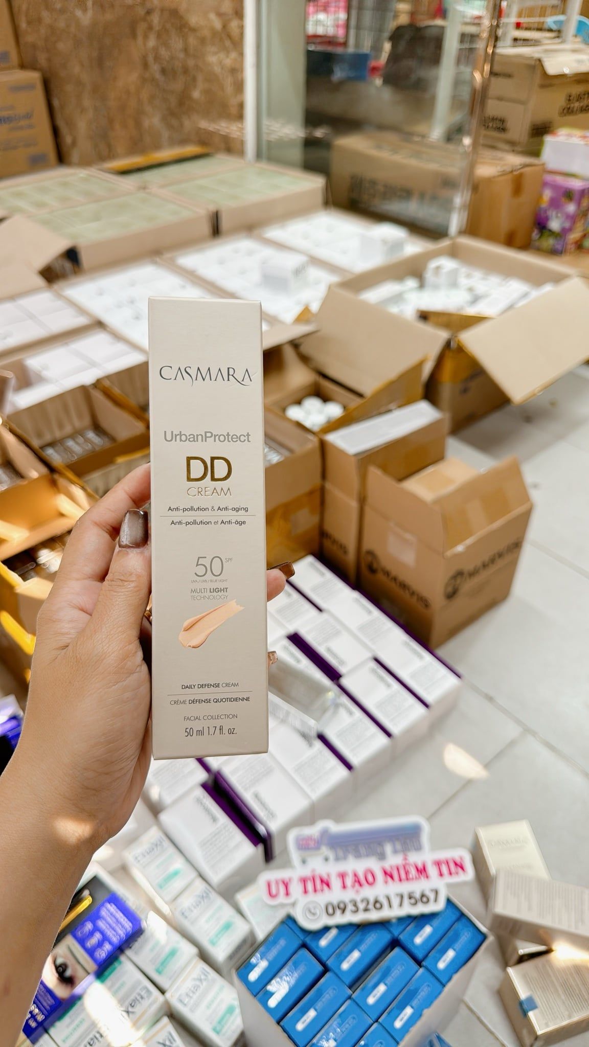  E74- Kem chống nắng Casmara Urban protect DD Cream 50ml 