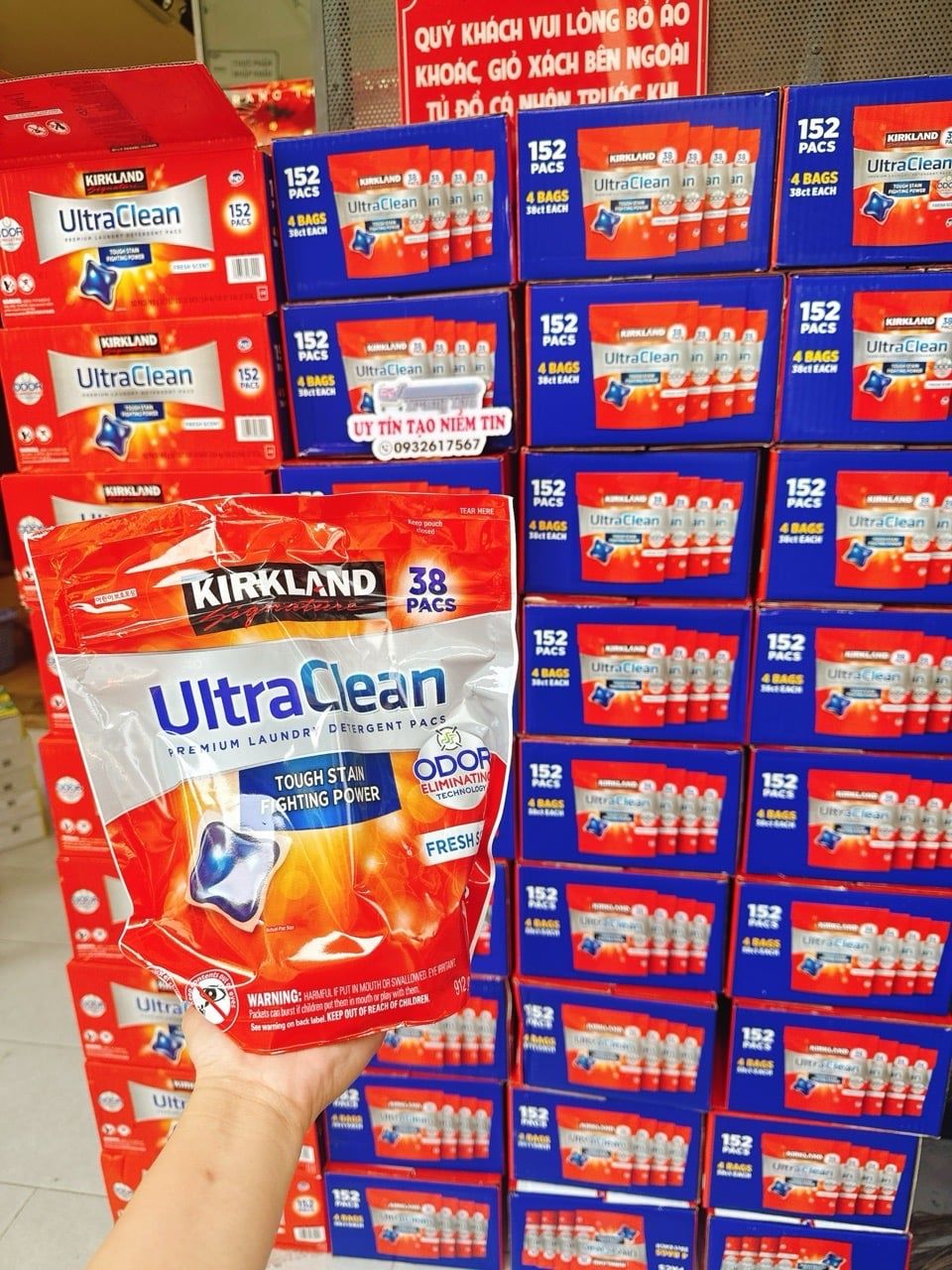  Viên giặt Kirland Ultra Clean 