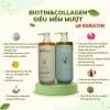  T18- Set gội xả biotin Keratin 1000ml 