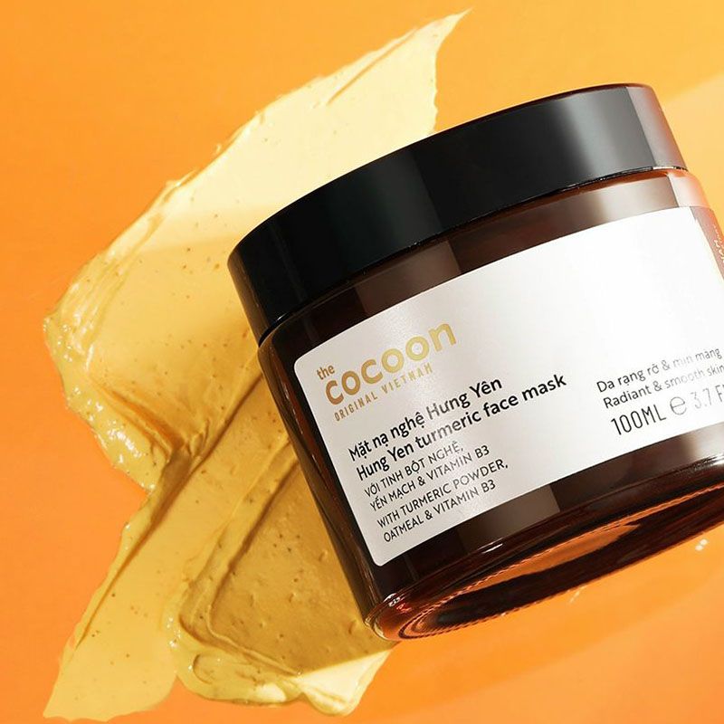  C94- Mặt Nạ Cocoon Chiết Xuất Nghệ Hưng Yên Hũ 30ml 
