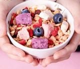  H71- Ngũ cốc yến mạch mix sữa chua phô mai túi  220g 