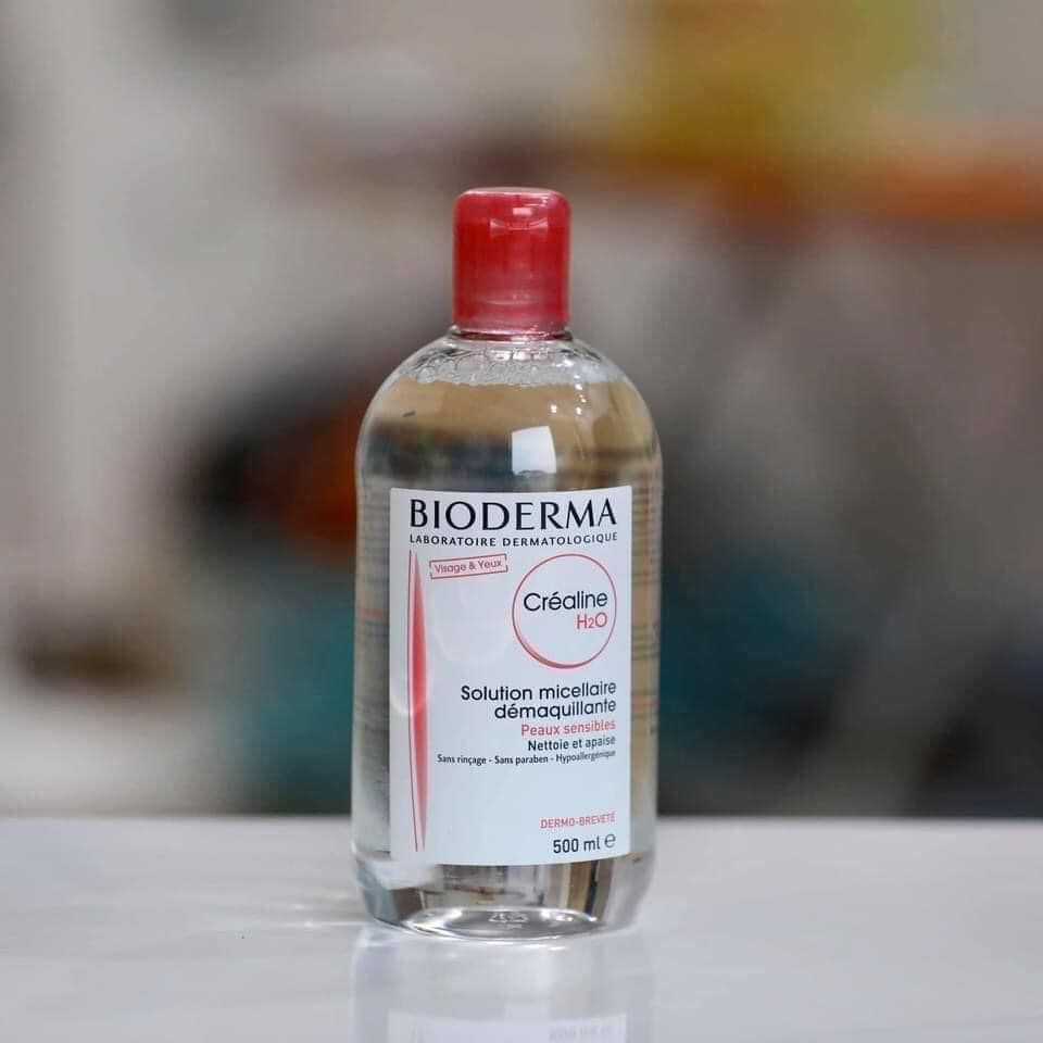  A137 - Nước tẩy trang Bioderma 500ml (HỒNG) 
