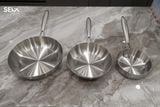  B173- Chảo inox seka SK6030 (CHẢO CẠN) 