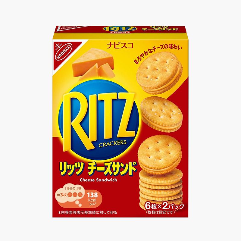 A543- Bánh ritz phô mai nhật 106g 