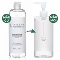  M25- Nước tẩy trang chacott cleansing water 500ml mẫu mới 