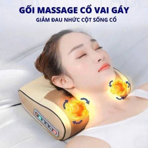  B168- Gối massage cổ Seka 