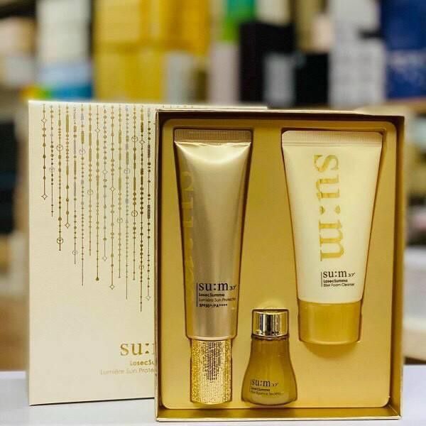  A345- Set Chống nắng Sum vàng 24k - Sum Losec Summa Lumiere Sun Protector 