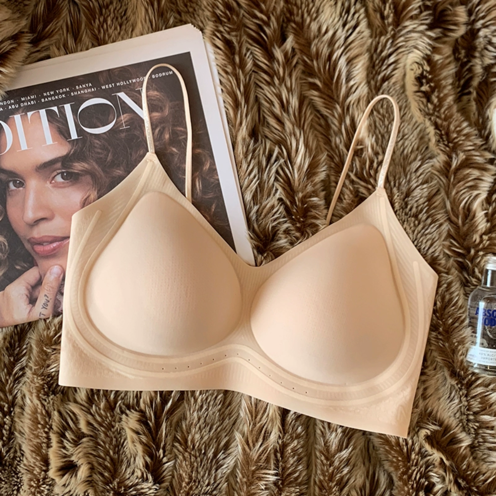  A25 - Áo bra hoa trà siêu mỏng MÀU DA 