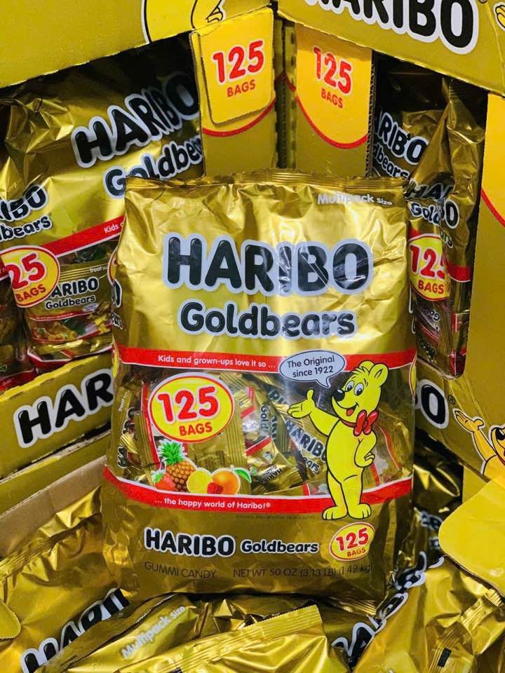  A295 - KẸO DẺO HARIBO MỸ 
