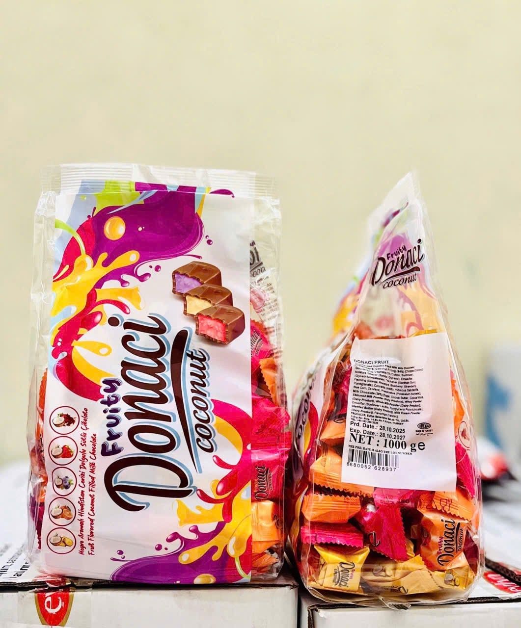  B513- Socola dừa mix đủ vị Donaca 1kg 