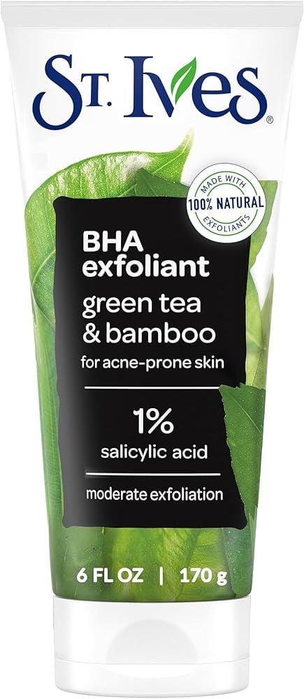  H75- Sữa rửa mặt tẩy tế bào da chết chiết xuất trà xanh ST.IVES 170g 