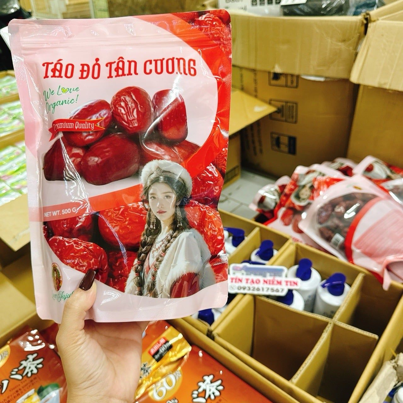  C80- Táo Tân cương túi 500g 