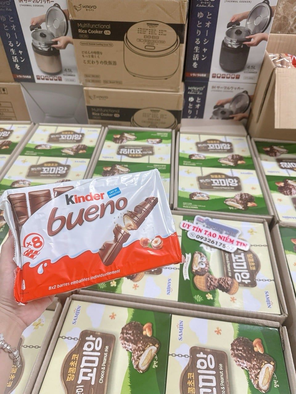 B468- Socola Kinder Bueno 344g 