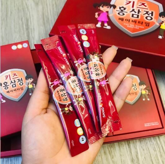  K19- Hồng sâm Sang A trẻ em hộp 30 gói 