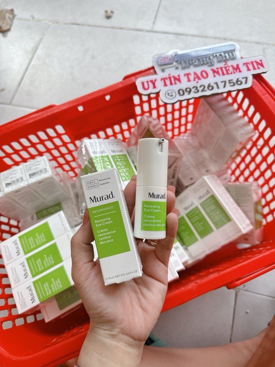  B507- Kem mắt Murad Renewing 15ml fullbox 