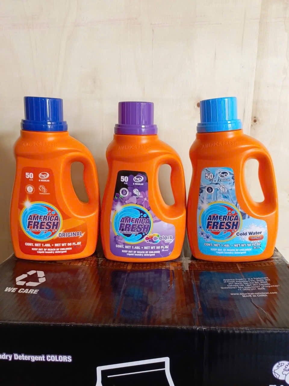  E40- Nước giặt xả america Fresh 1.48l 
