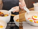  K64- Bộ nồi chảo seka 6 chi tiết tay cầm rời skj6 