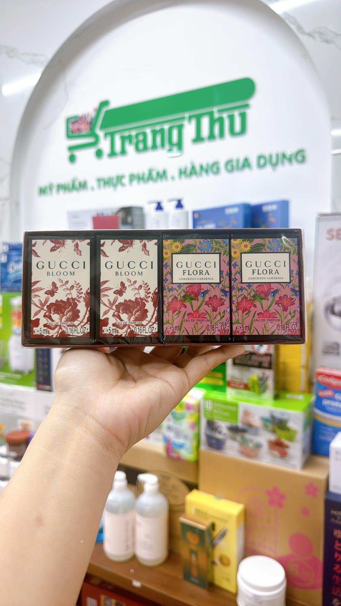  D91- Set nước hoa Gucci EDP 4 chai x 5ml 