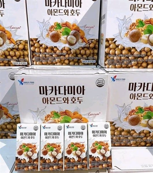  A153 - Sữa hạt hàn quốc Kang's Food thùng 16 hộp x190ml 