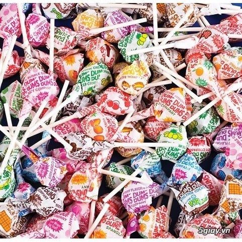  B323- Kẹo mút trái cây DUM-DUMS mỹ 