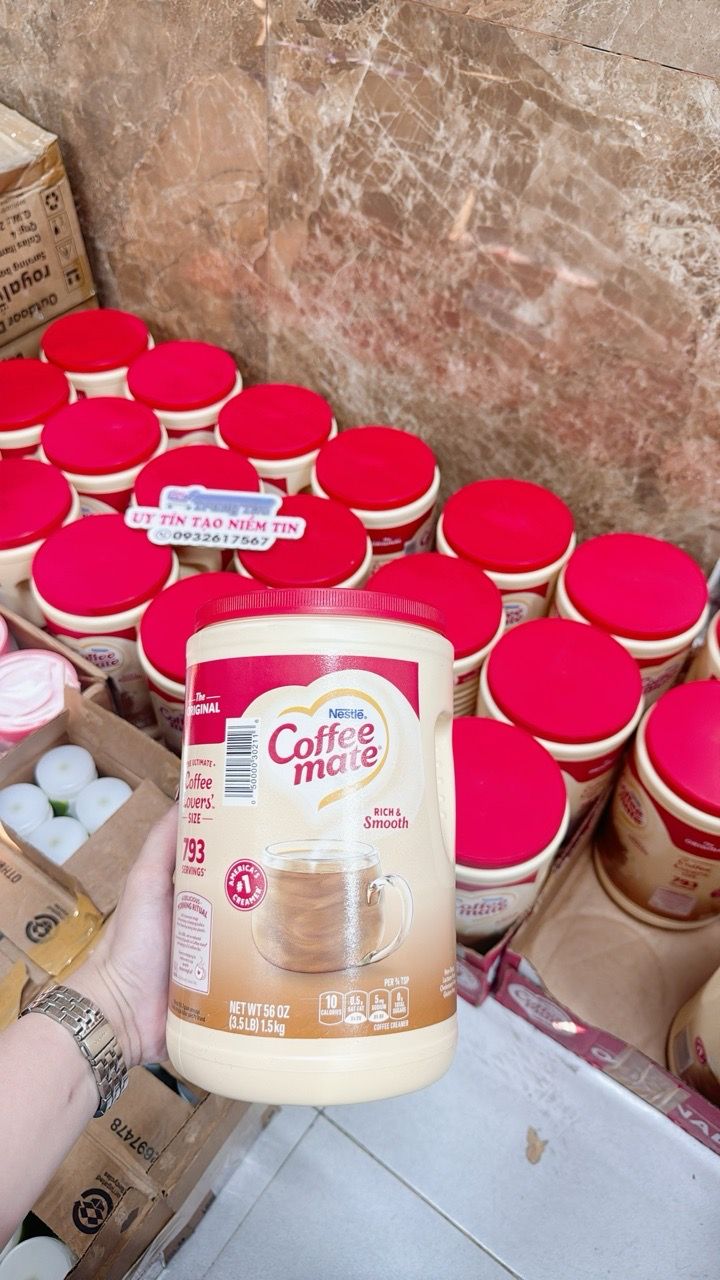  H77- Bột Coffee-Mate Nestle Original Mỹ 1.5kg 