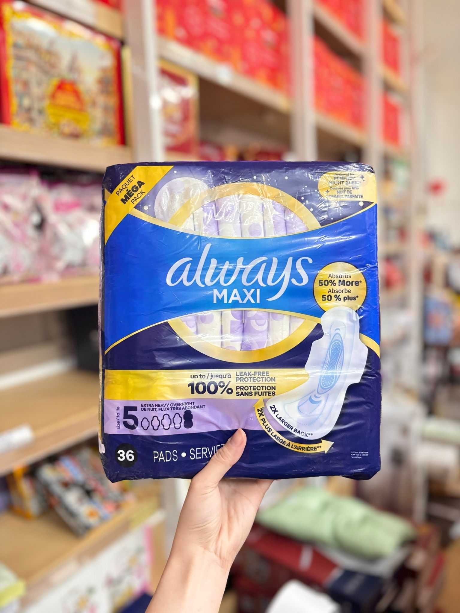  A34 - Băng vệ sinh Always maxi 36 miếng 