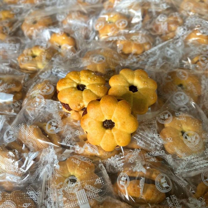  A523- Bánh bông mai khóm thái lan túi 500g 