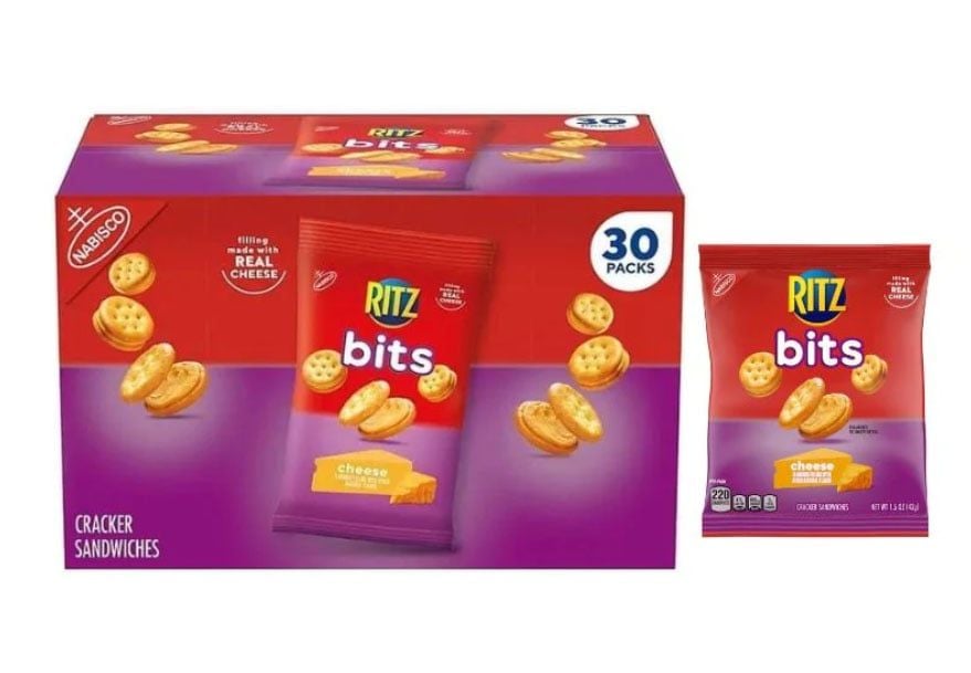  B319- Bánh Ritz nhân phô mai mỹ 