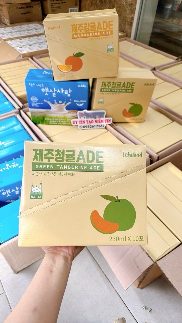  Nước ép hàn quốc thùng 10 gói x 230ml 