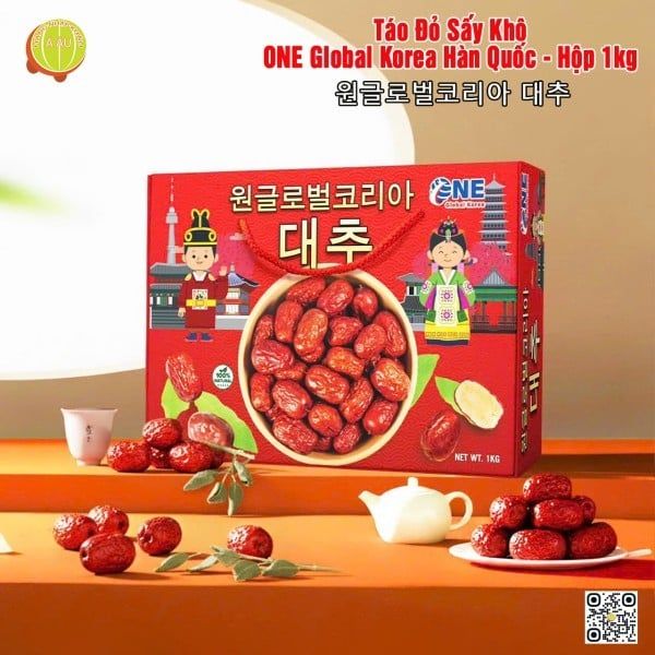  H30- Táo đỏ hàn quốc hộp 1kg 