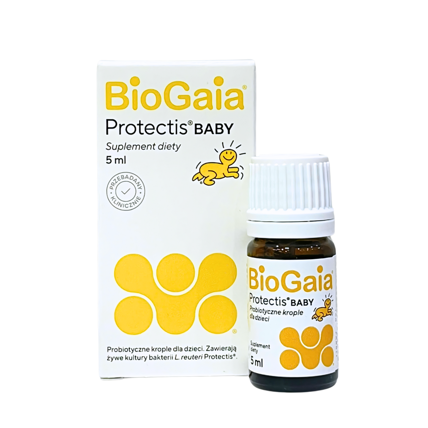  A168 - Men vi sinh Bio Gaia Protectis lợi khuẩn đường ruột lọ thủy tinh 5ml 