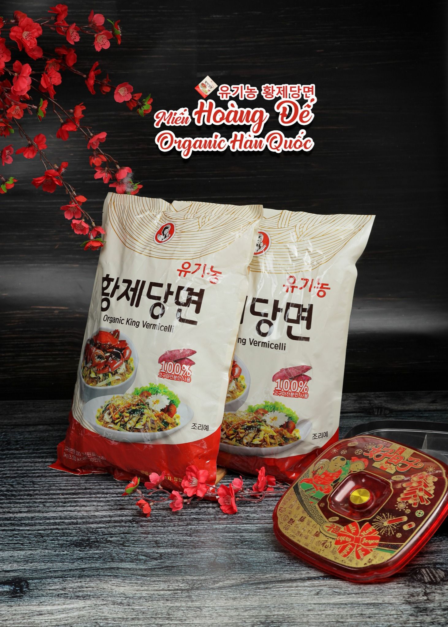  B487- Miến hàn quốc túi 1kg 
