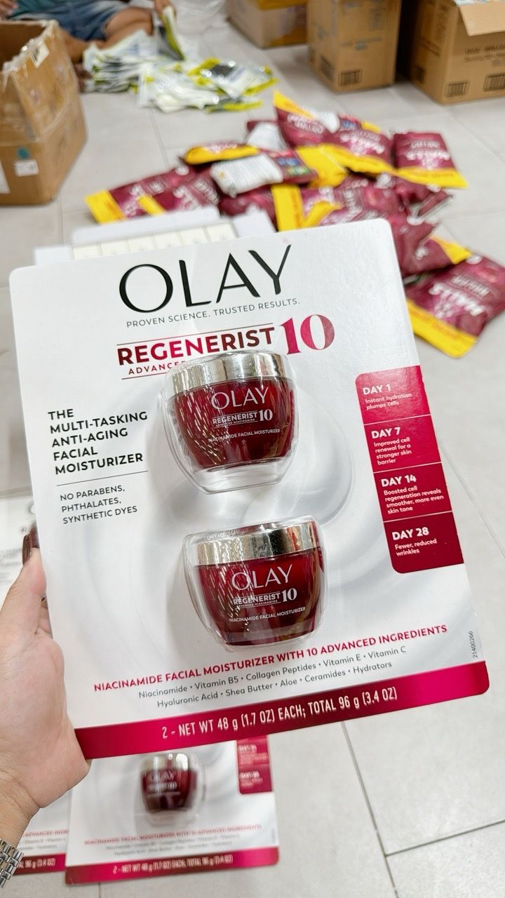  H48 - Kem Olay Niacinamide 10 in1  hũ 48g 
