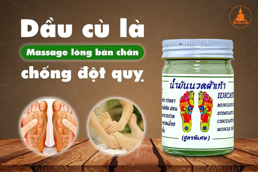  D72- (combo 2 lọ) Cao massage chân thái lan 