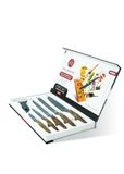  E67- Set dao thép ko gỉ và dụng cục gọt vỏ Delaware 