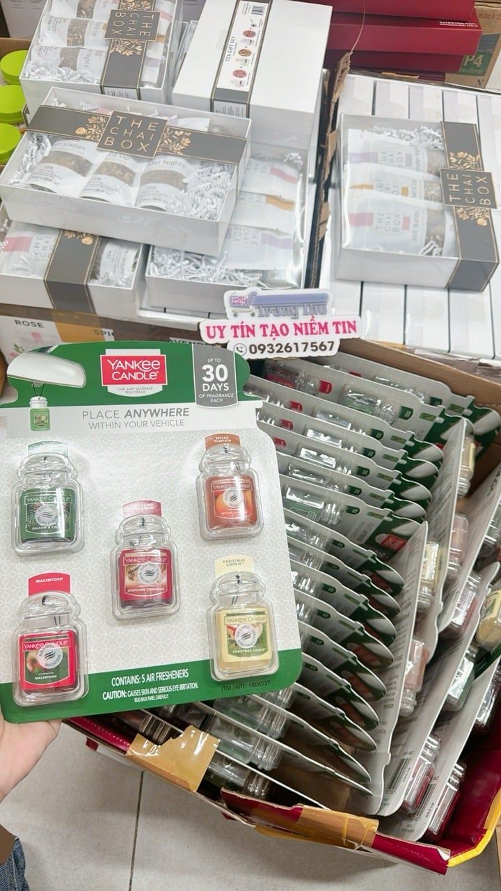  K50- Set 5 sáp thơm mỹ Yankee Candle 