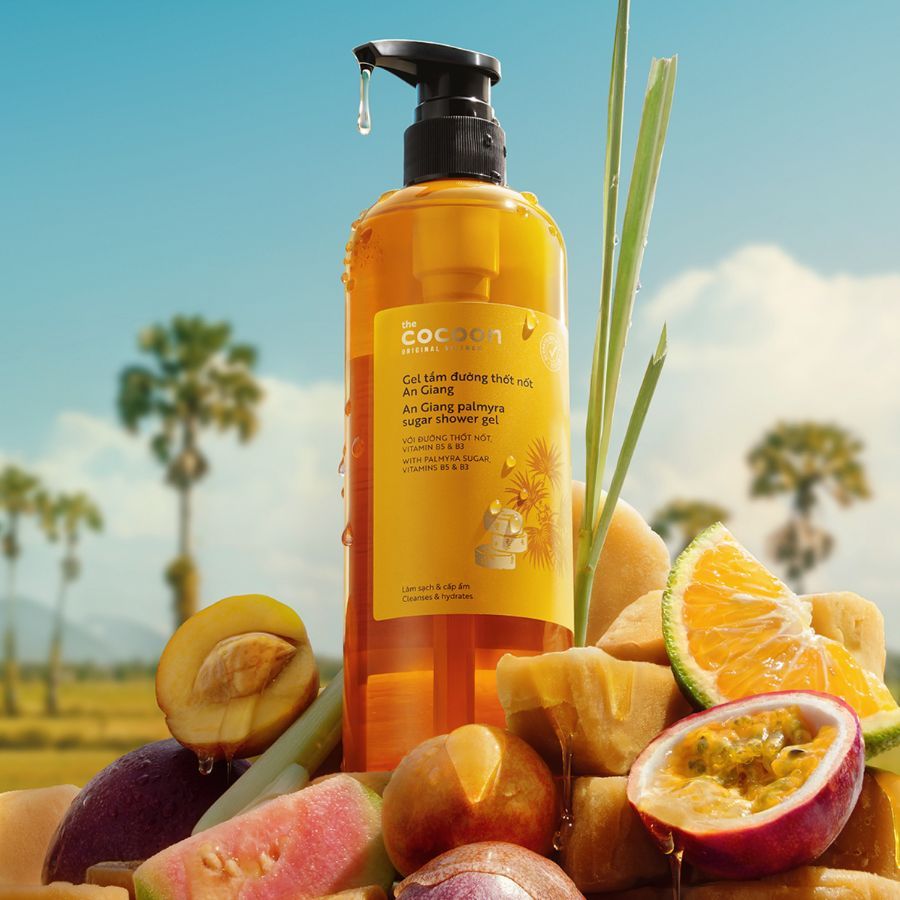  C86- Gel Tắm Cocoon Đường Thốt Nốt 500ml 